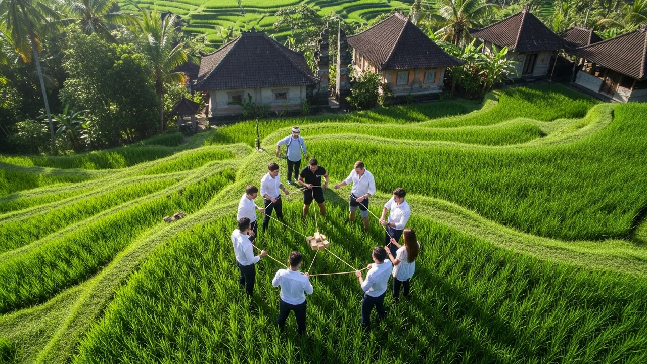Ubud Bali incentive team building